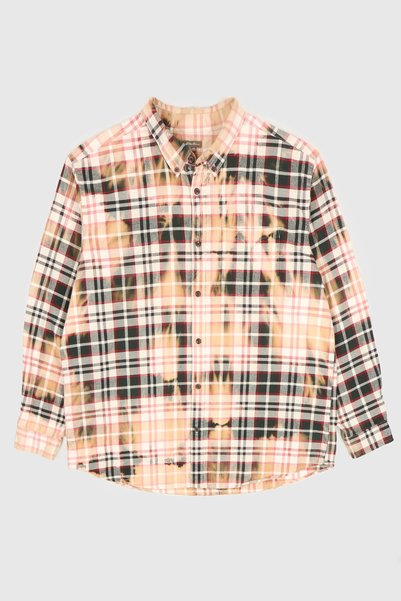 Bleached Eddie Bauer Button Down Shirt
