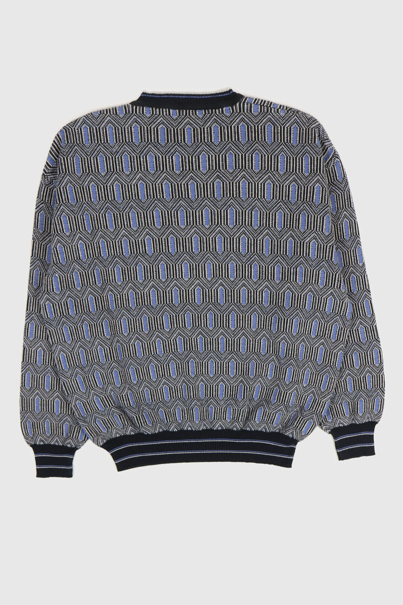 Vintage Geometric Pattern Sweater