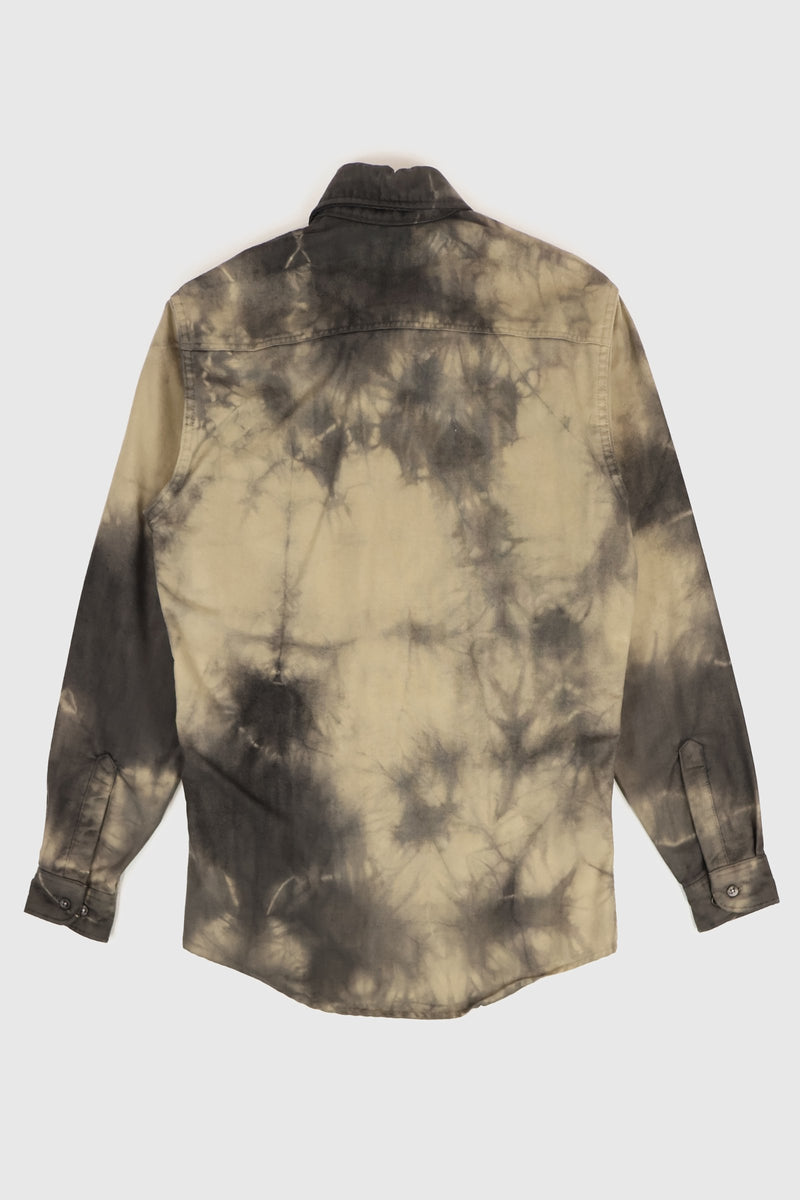 Reworked Dyed Button Down Shirt