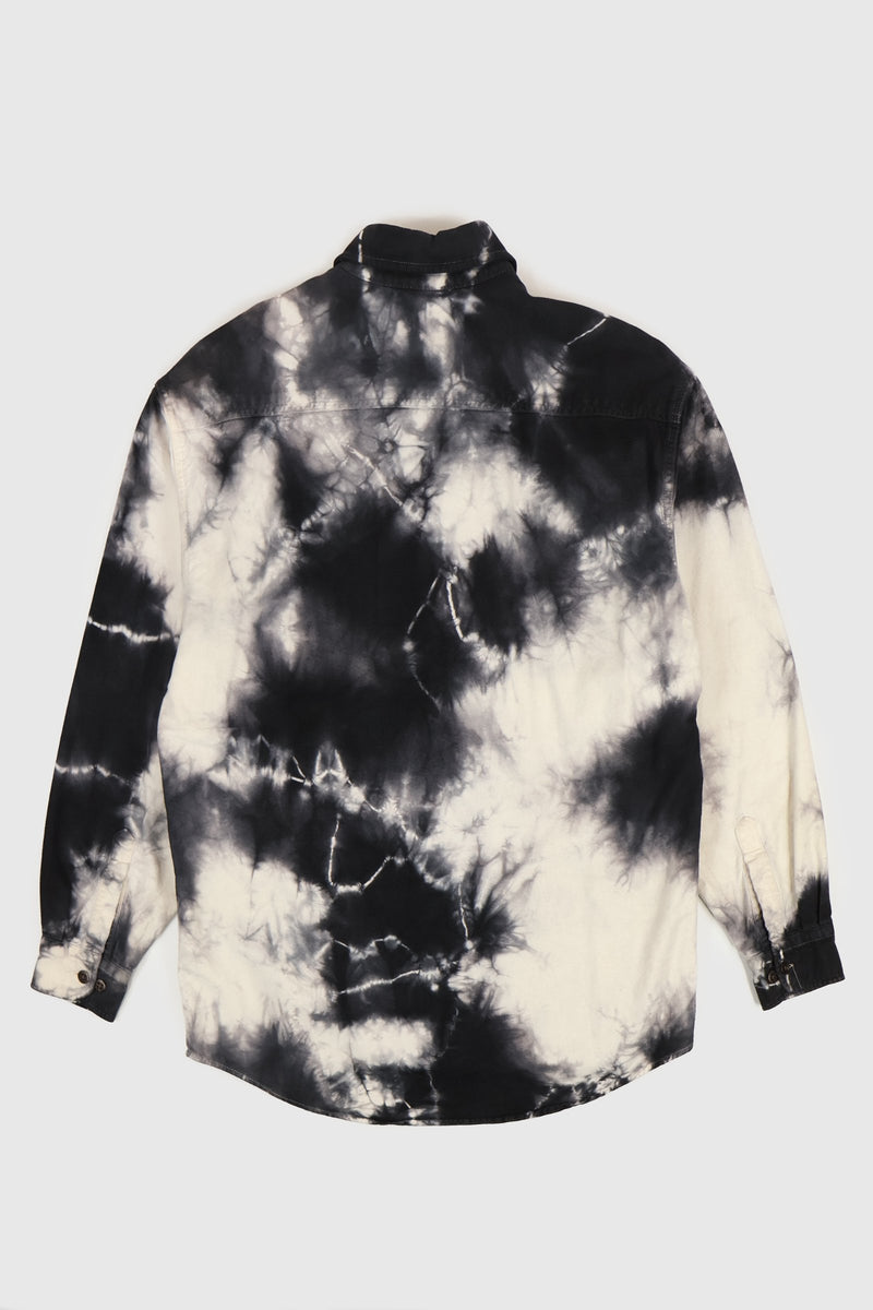 Reworked Dyed Button Down Shirt