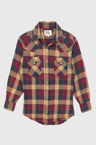 Vintage Snap Button-Down Shirt