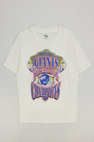 Vintage New York Giants Super Bowl Champions 1990 Tee