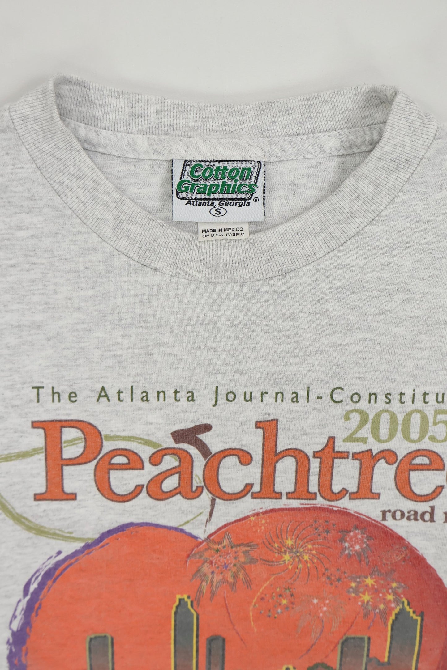 Vintage Peachtree Road Race 2005 Tee Image 2