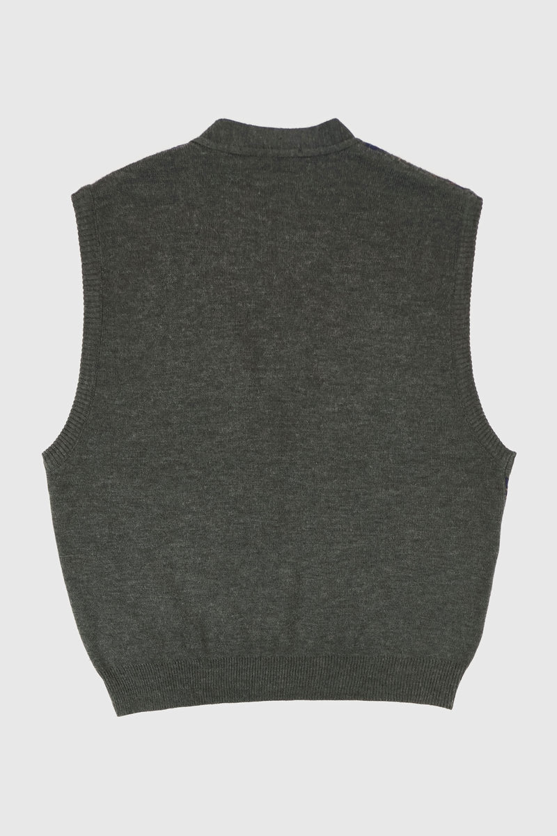 Vintage Argyle Sweater Vest