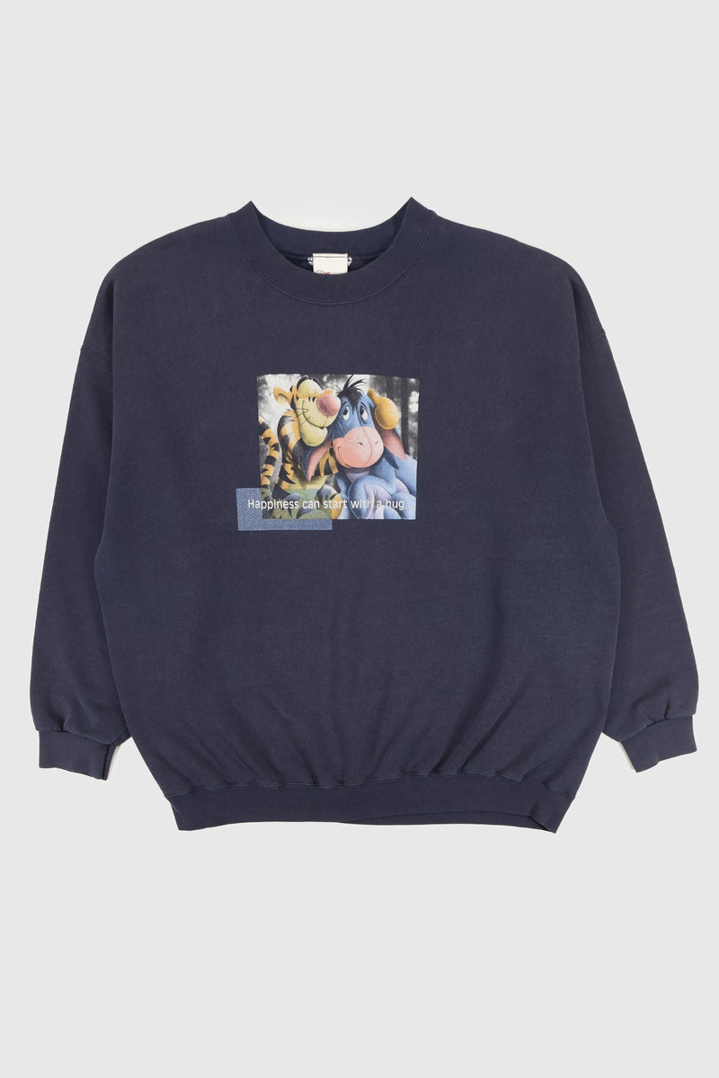 Vintage Tigger and Eeyore Crewneck