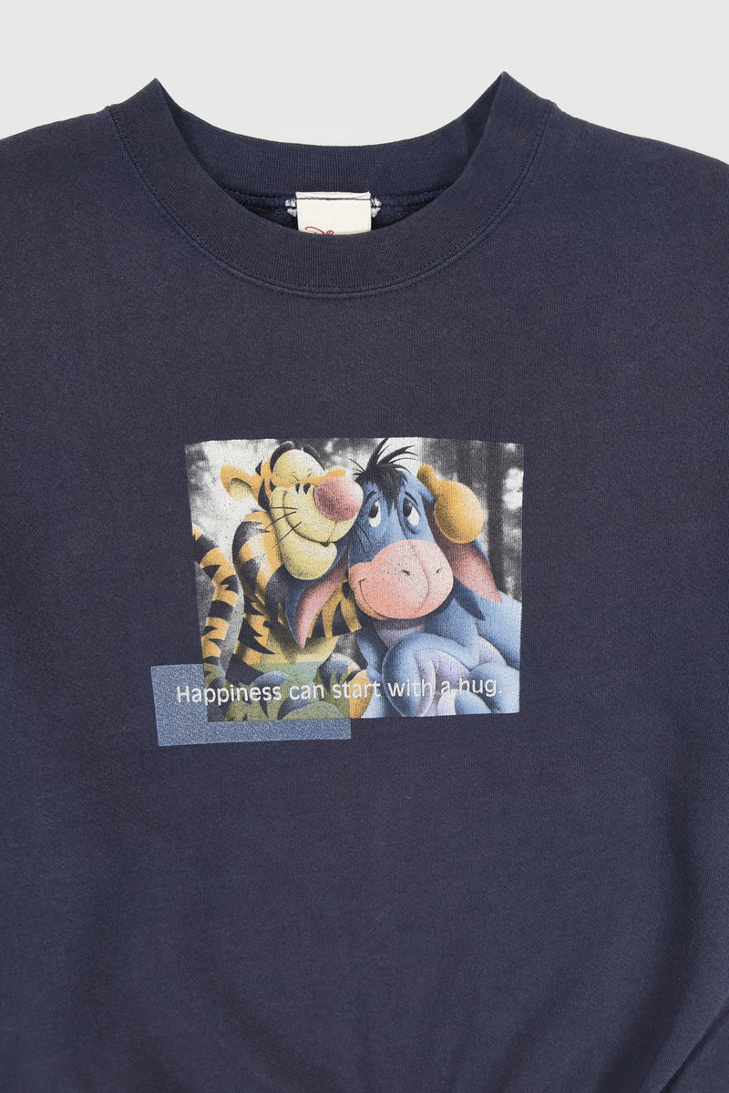 Vintage Tigger and Eeyore Crewneck