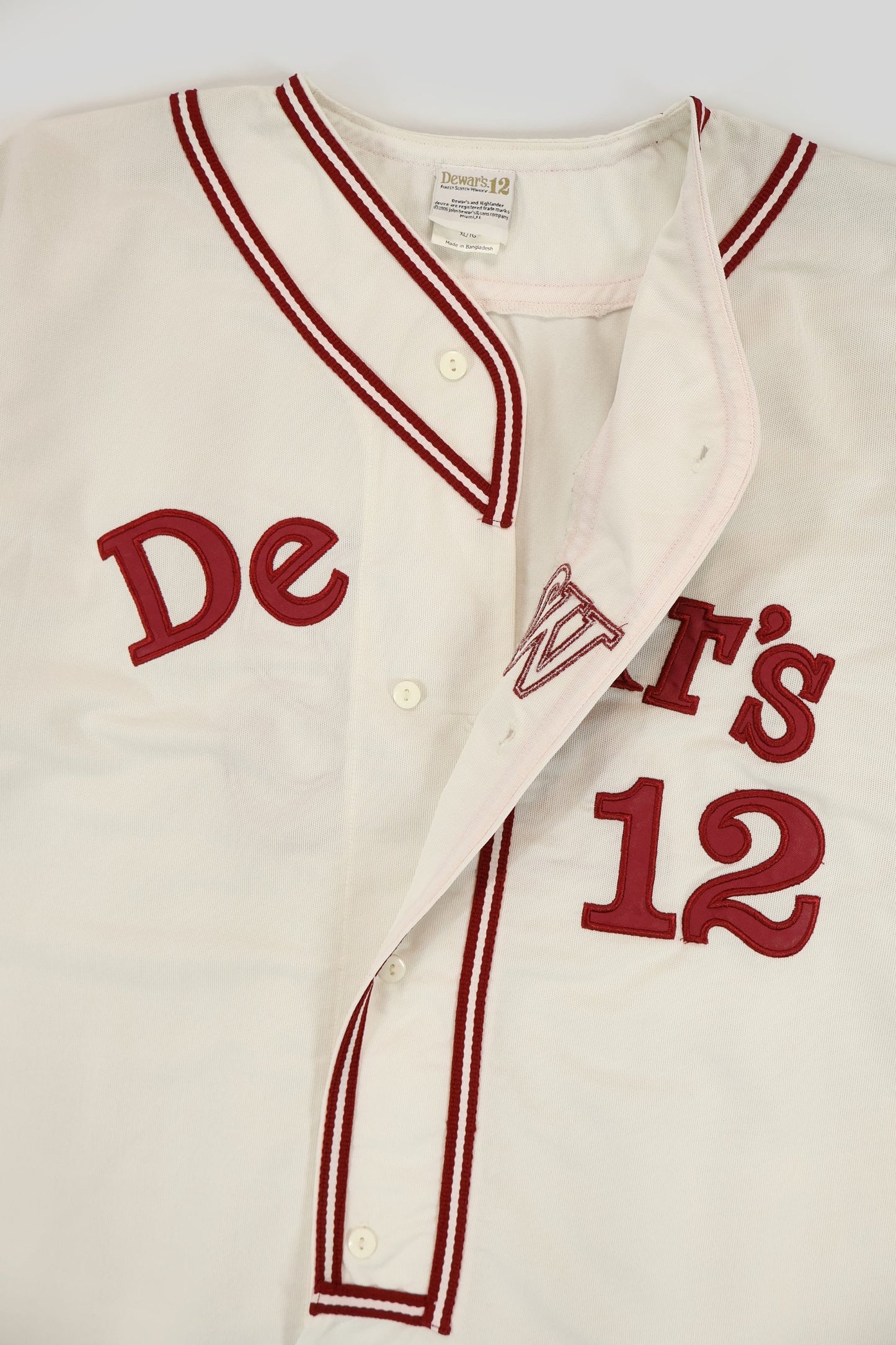 Vintage Dewar's Baseball Jersey Image 5