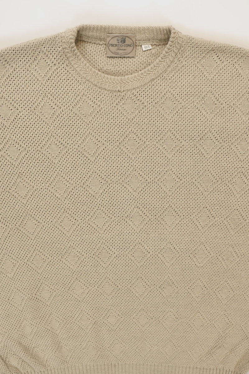 Vintage Geo Pattern Sweater