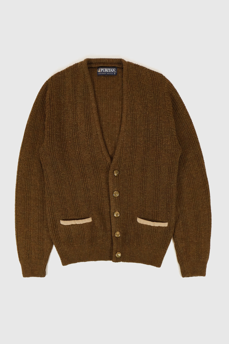 Vintage Knit Cardigan Sweater