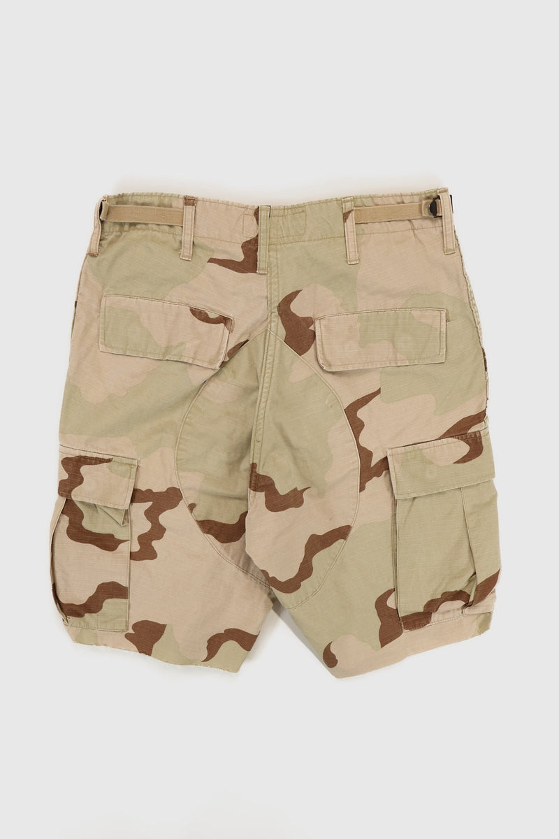 Vintage Cutoff Camo Cargo Shorts 02