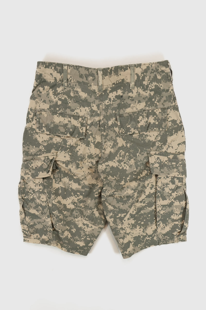 Vintage Cutoff Camo Cargo Shorts 04