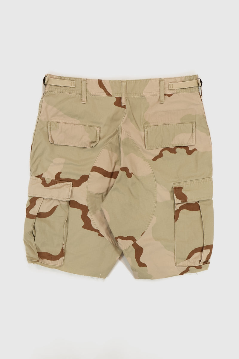 Vintage Cutoff Camo Cargo Shorts 05