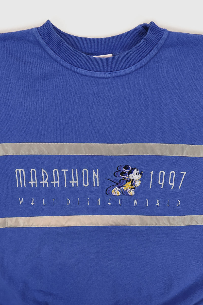 Vintage Mickey Mouse Walt Disney World Marathon 1997 Crewneck