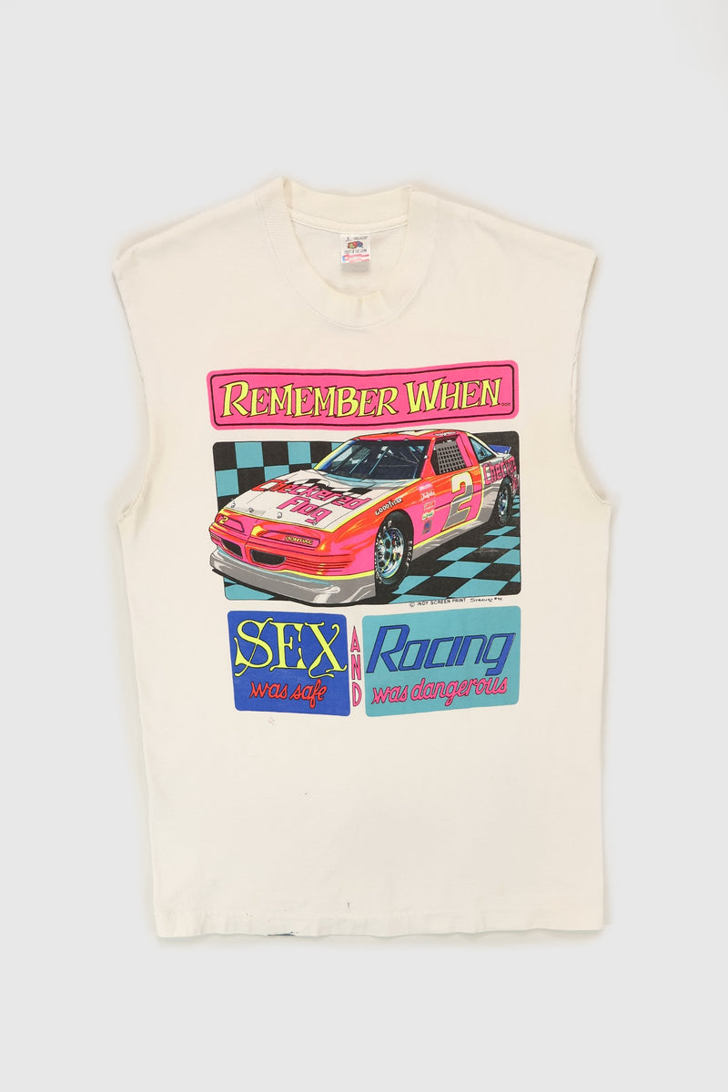 Vintage Sleeveless Racing Tee