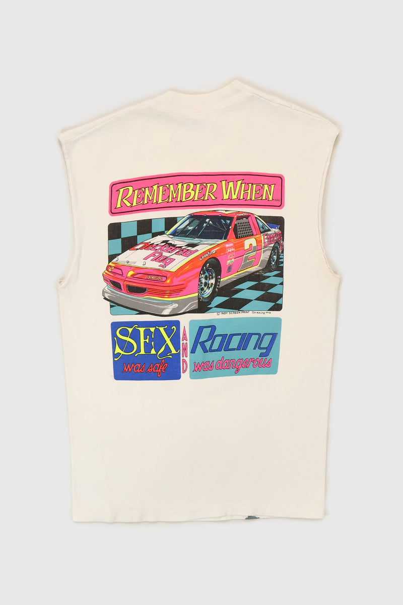 Vintage Sleeveless Racing Tee