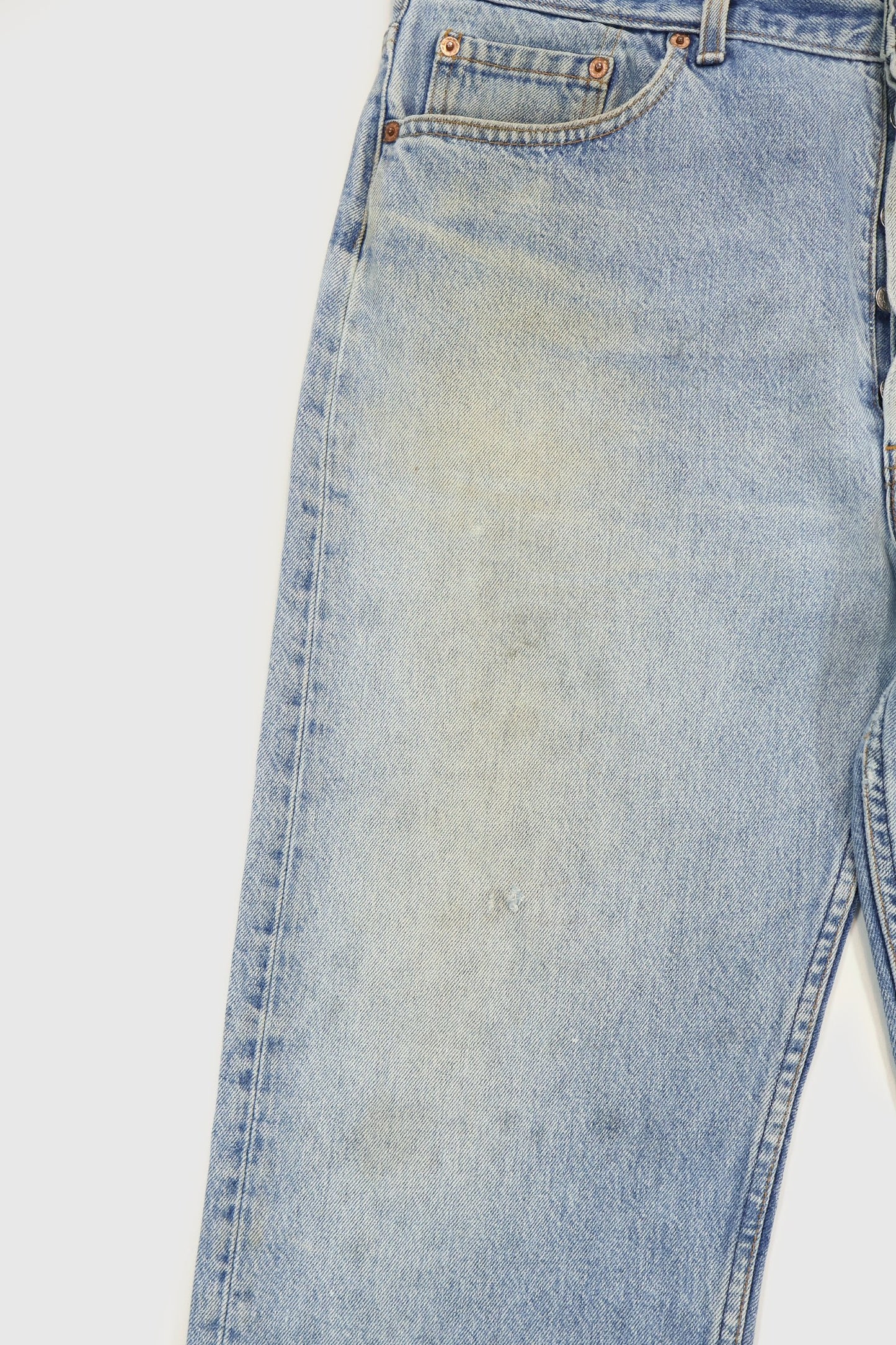 Vintage Levi's 501 Button-Fly Straight Fit Jeans Image 9
