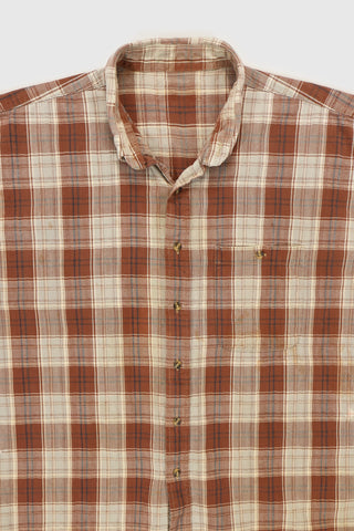Vintage Sleeveless Button-Down Shirt