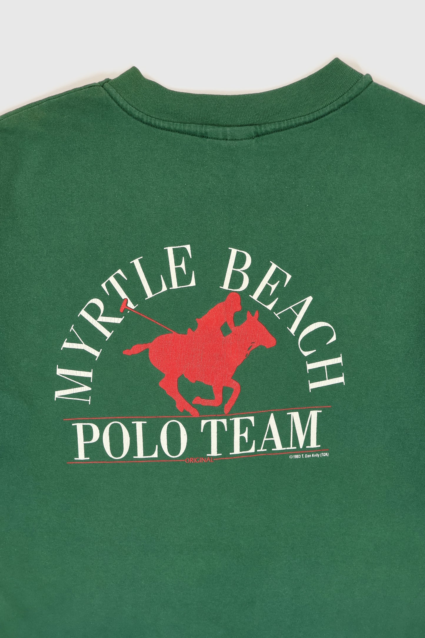 Vintage Myrtle Beach Polo Team Tee Image 4