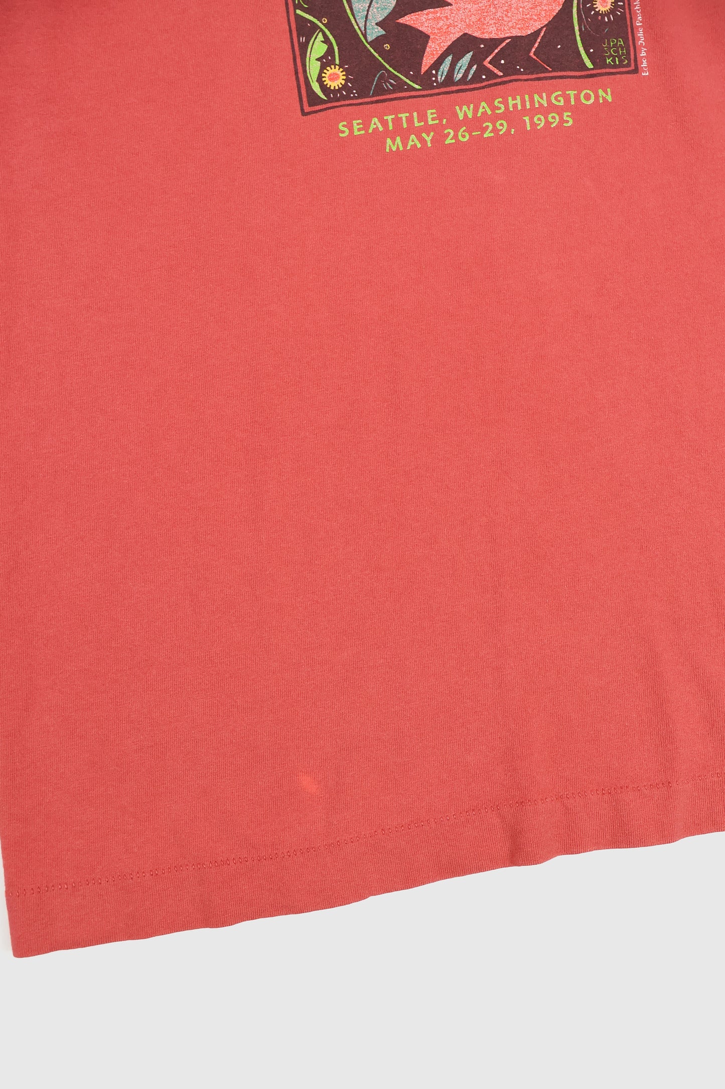 Vintage Northwest Folklife Festival 1995 Tee Image 4