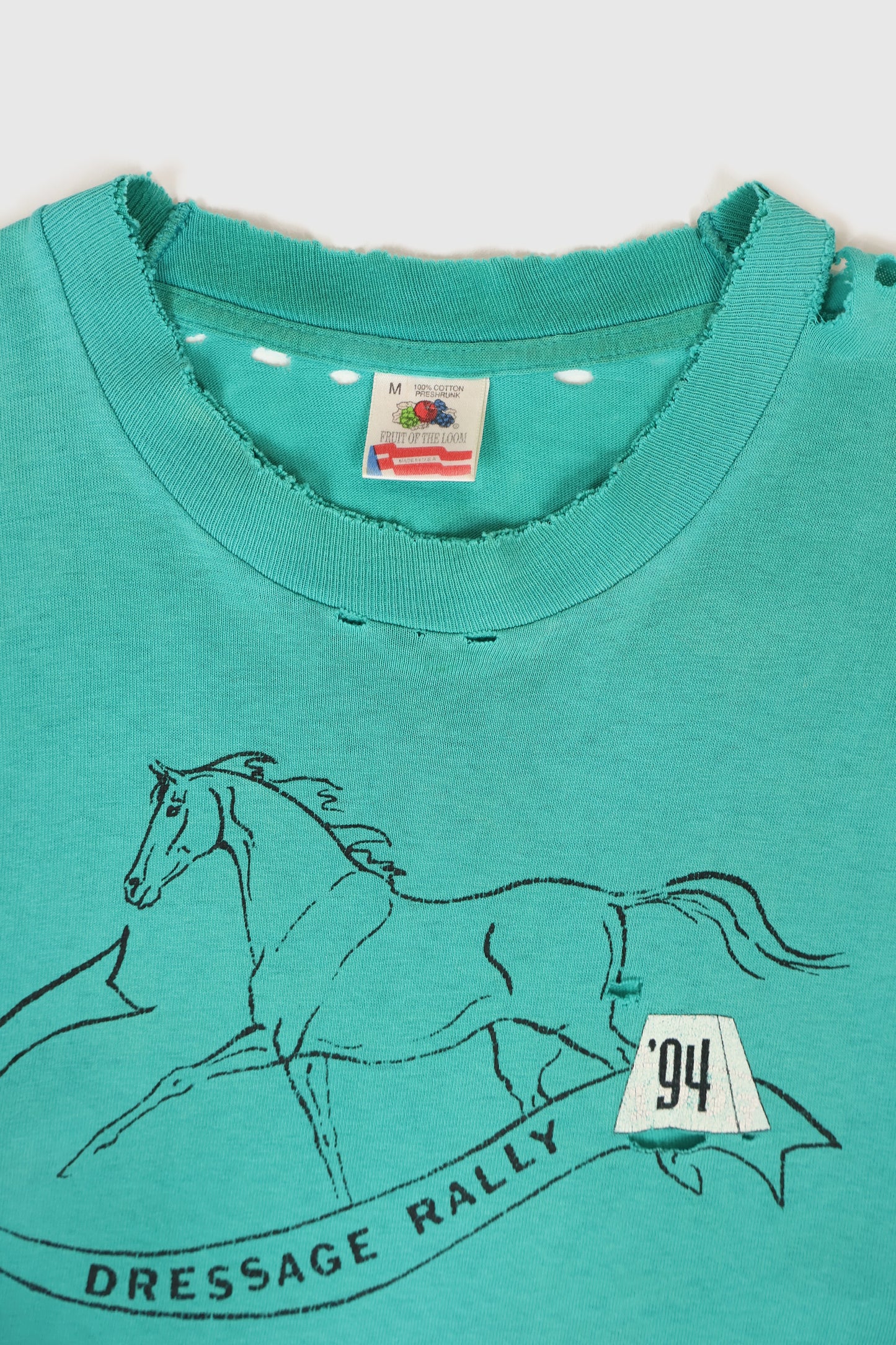 Vintage Distressed Dressage Tee Image 6