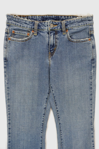 Y2K Levi's Frayed Low-Rise Jeans