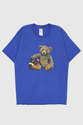Vintage Teddy Bear Football Tee
