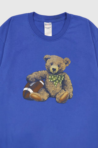 Vintage Teddy Bear Football Tee