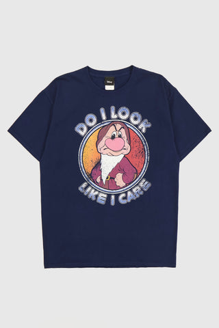 Vintage Grumpy Do I Look Like I Care Tee