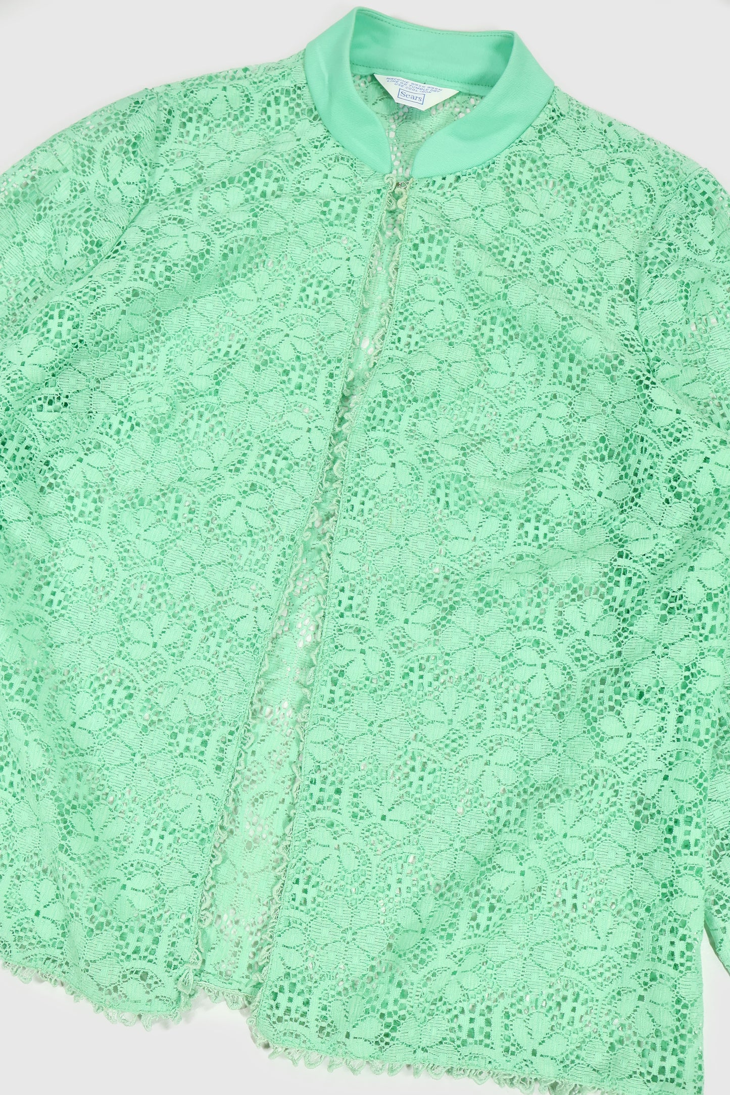 Vintage Floral Lace Blouse Image 3
