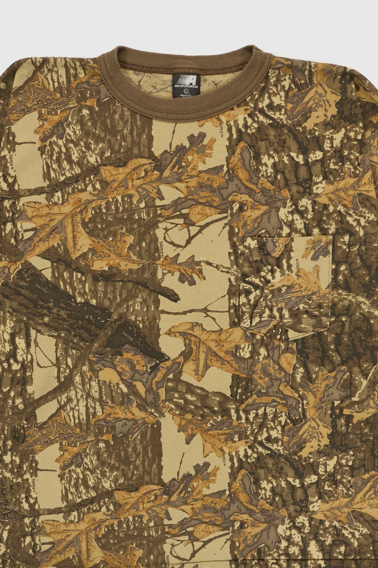 Vintage Realtree Camo Long Sleeve Tee Image 3