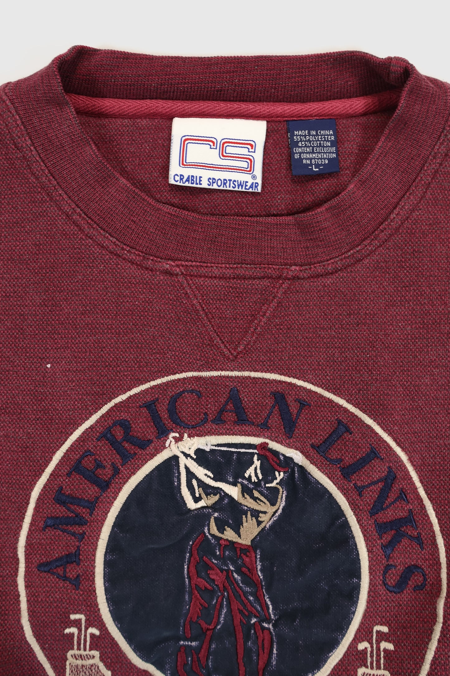 Vintage American Links Golf Crewneck Image 6