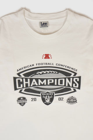Vintage Oakland Raiders 2002 AFC Champions Tee