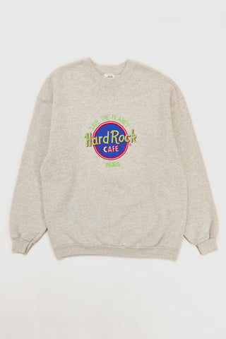 Vintage Hard Rock Cafe Paris Crewneck Sweatshirt