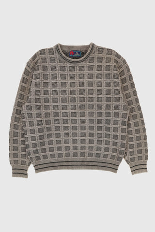 Vintage Block Pattern Sweater