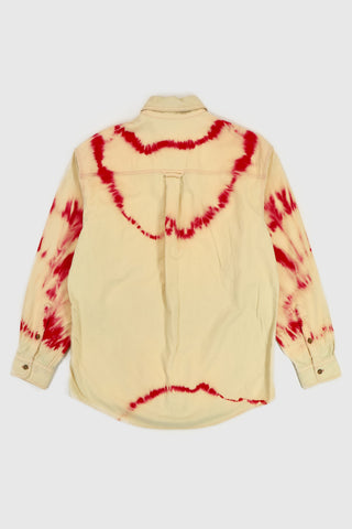 Vintage Woolrich Bleach Tech Flannel Button-Down Shirt