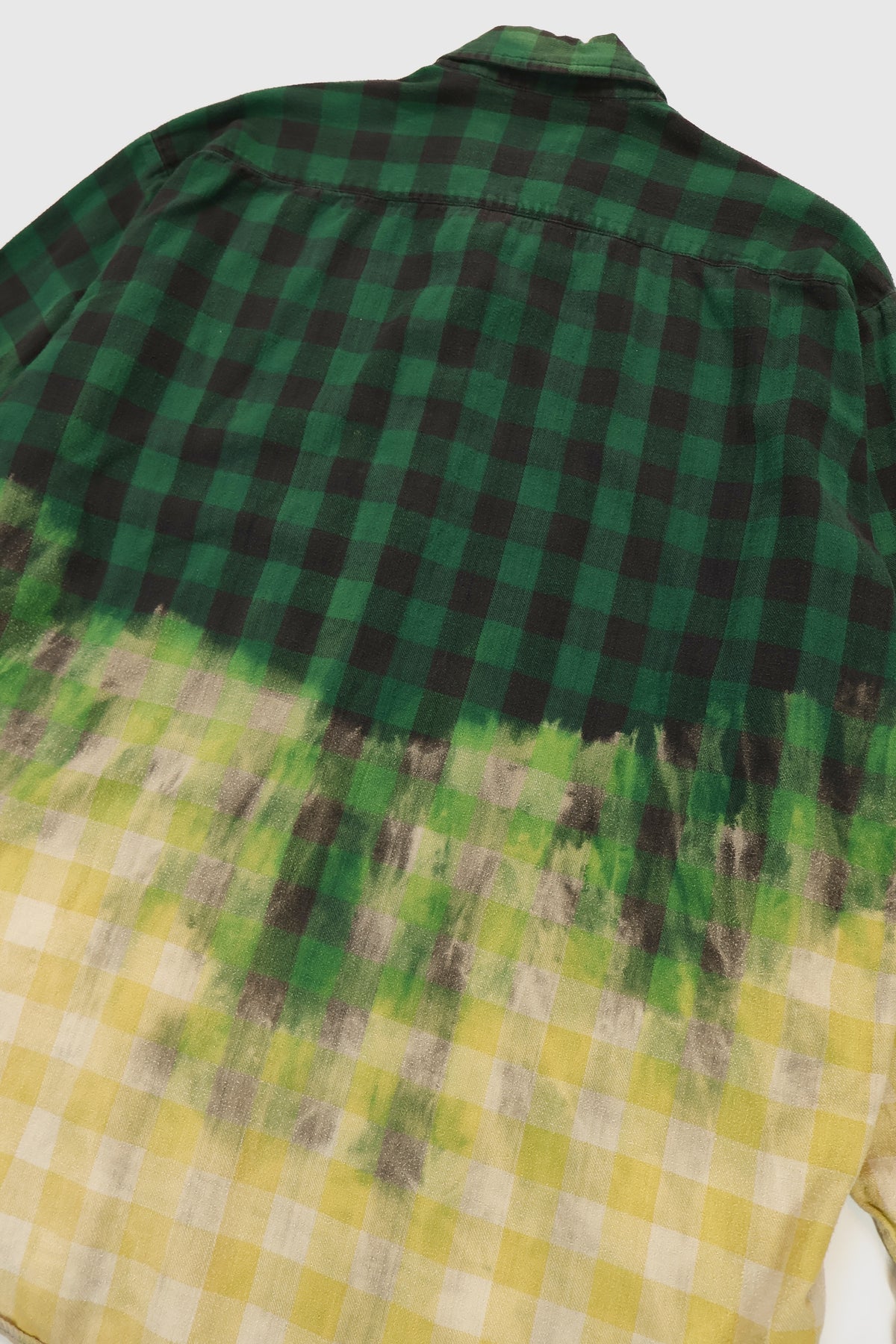 Vintage Bleached Button-Down Shirt Image 5