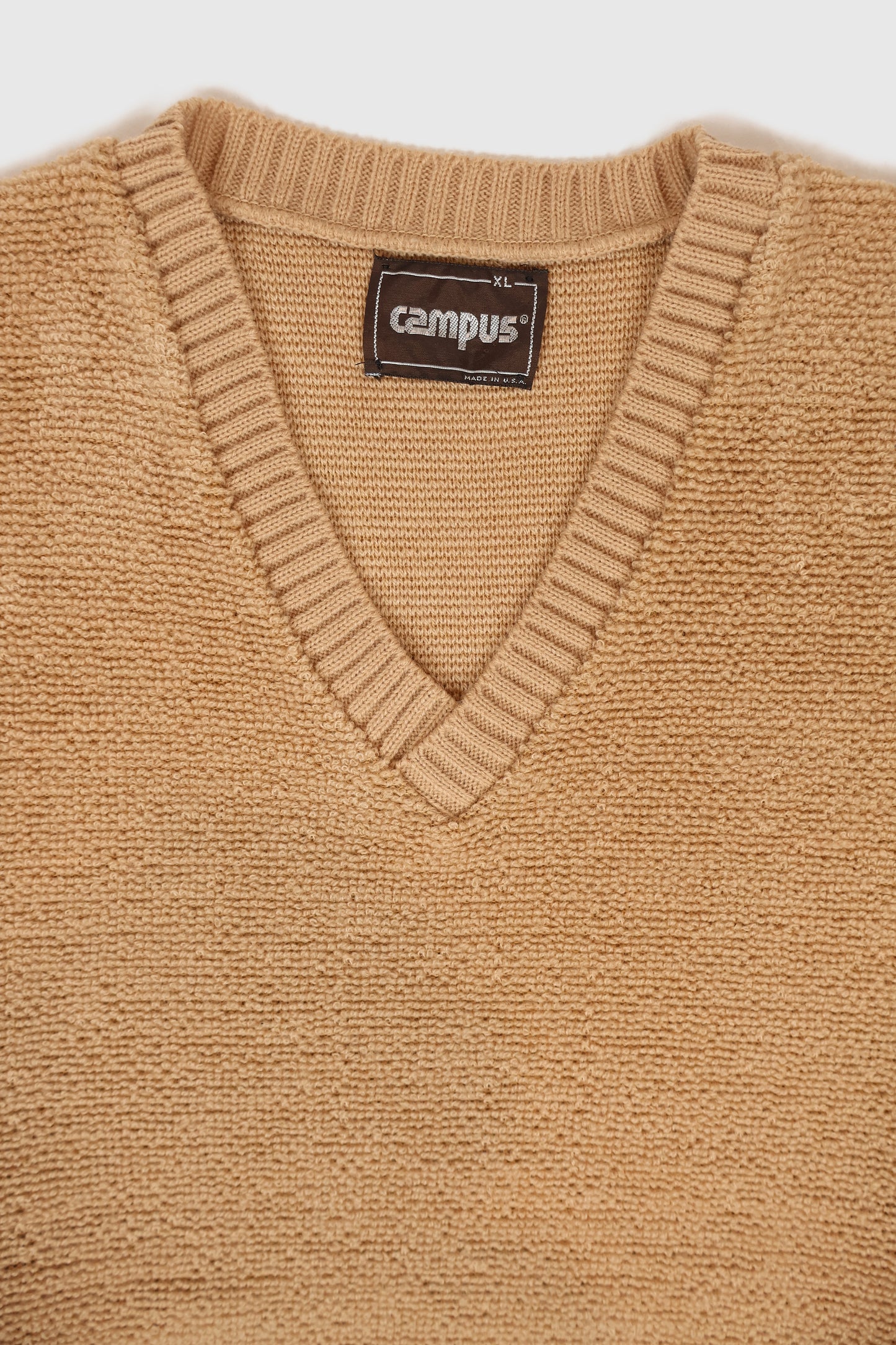 Vintage V-Neck Sweater Image 2