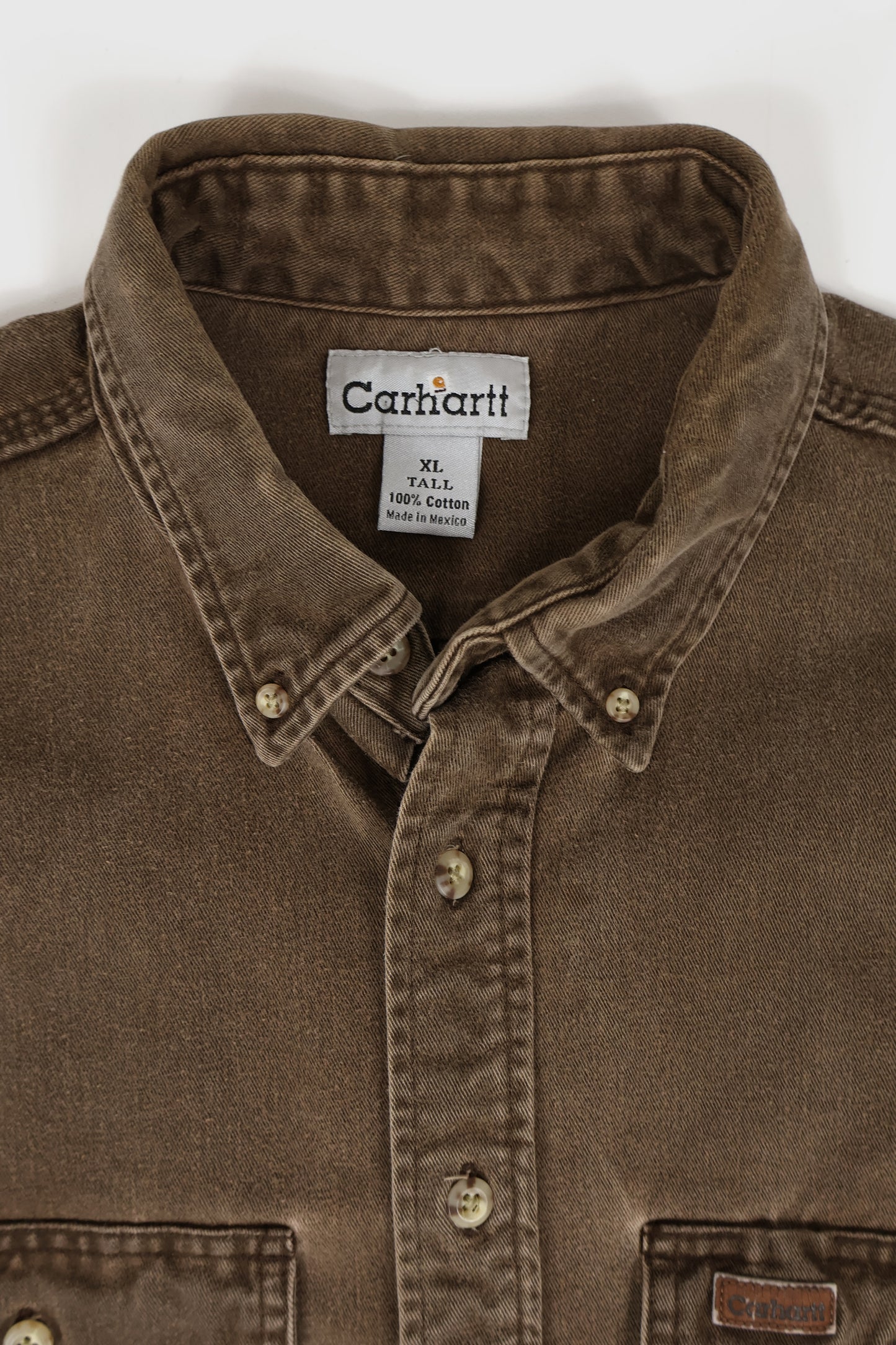 Vintage Carhartt Heavyweight Button-Down Shirt Image 2