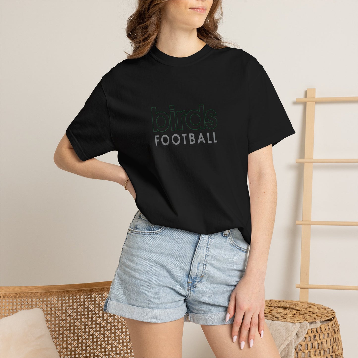 Birds Football Casual Sports Tee
