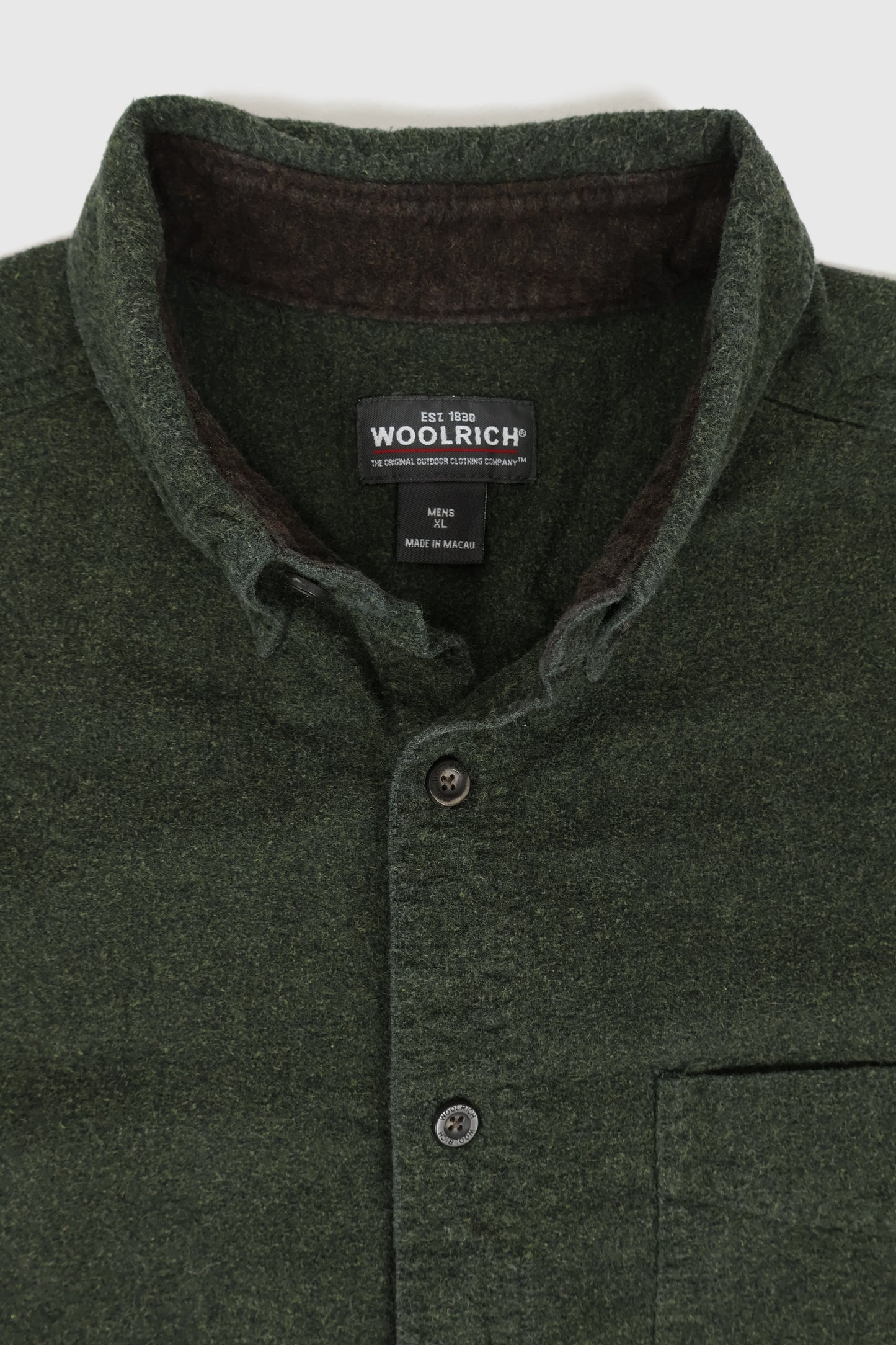 Vintage Woolrich Flannel Button-Down Shirt