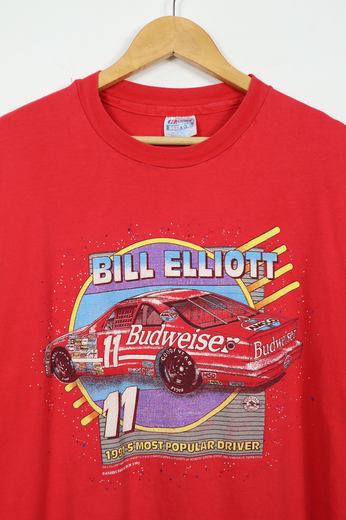 Vintage Bill Elliot 1991's Most Popular Driver Tee