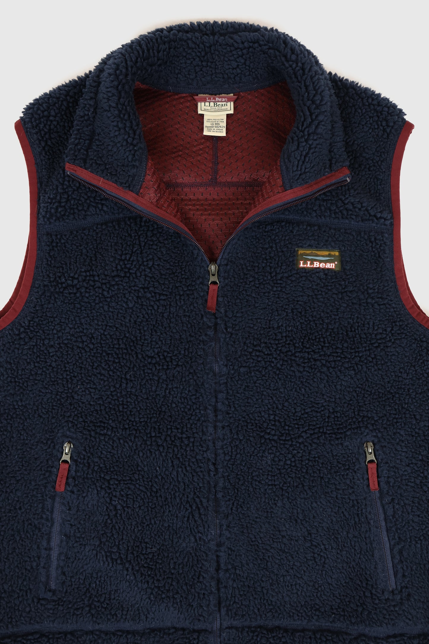 Vintage L.L. Bean Full Zip Vest Image 1