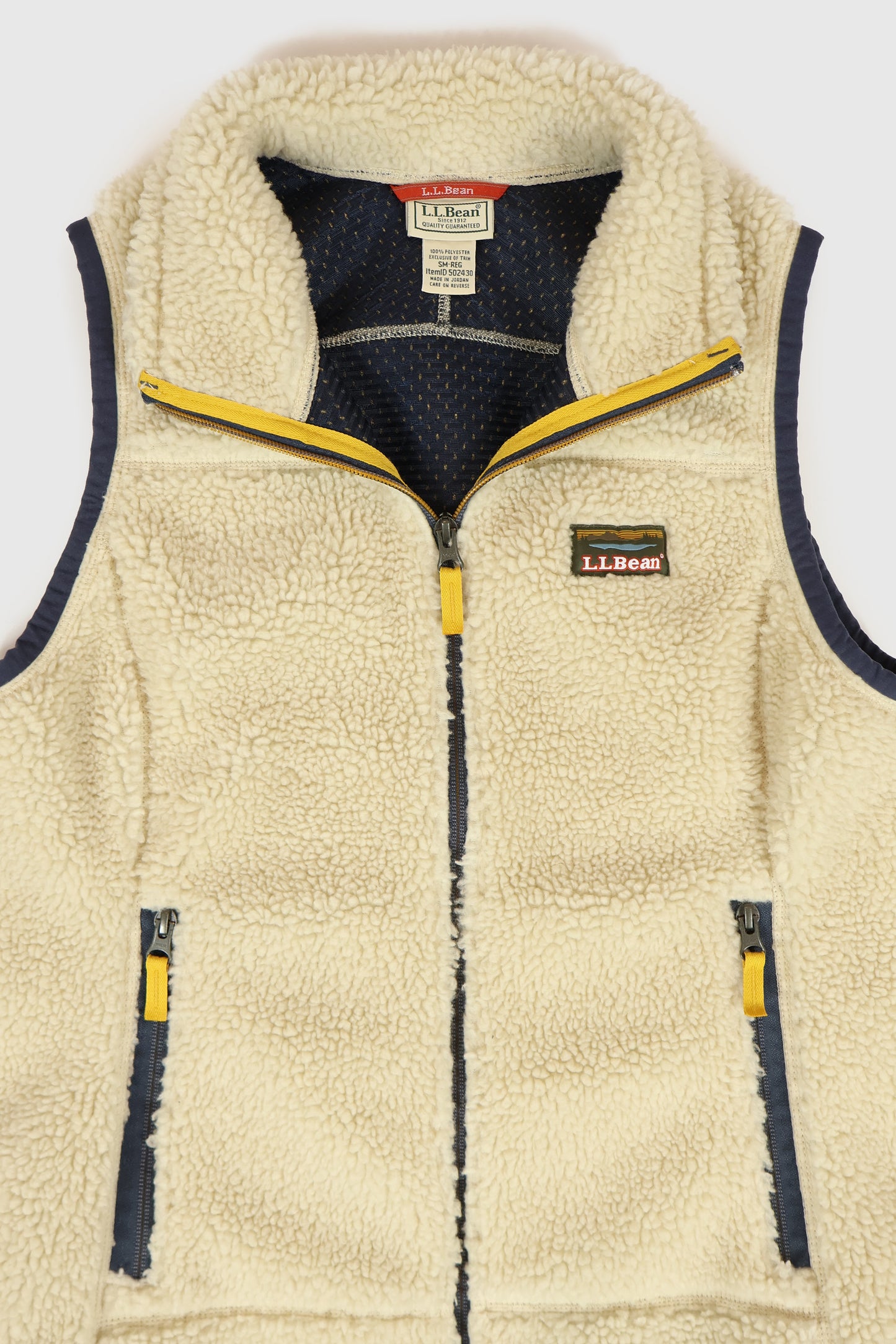 Vintage L.L. Bean Fleece Vest Image 2