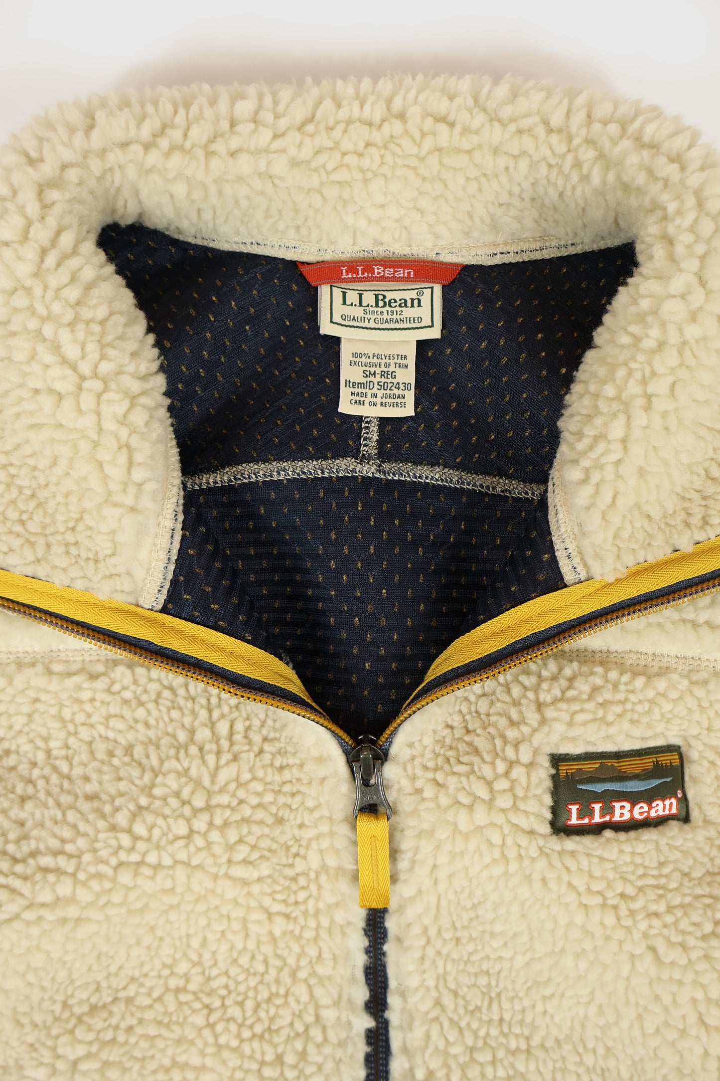 Vintage L.L. Bean Fleece Vest Image 3