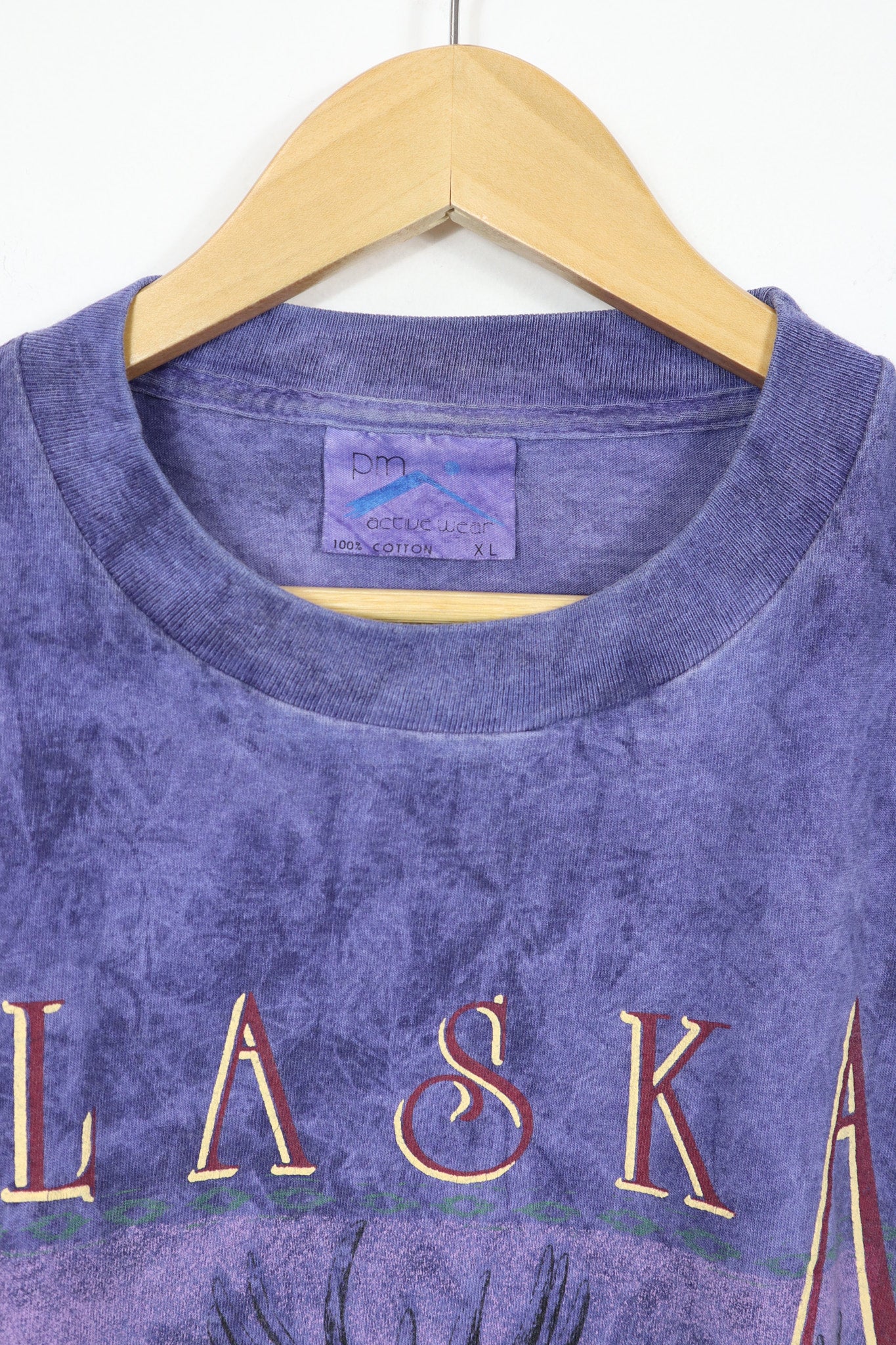 Vintage Alaska Tie Dye Tee