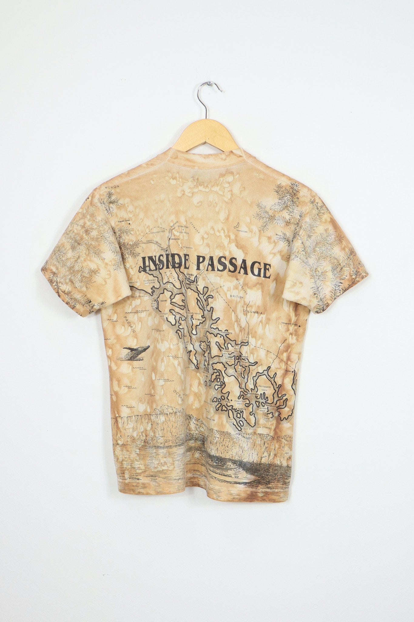 Vintage Alaska Inside Pasage Tie Dye Tee