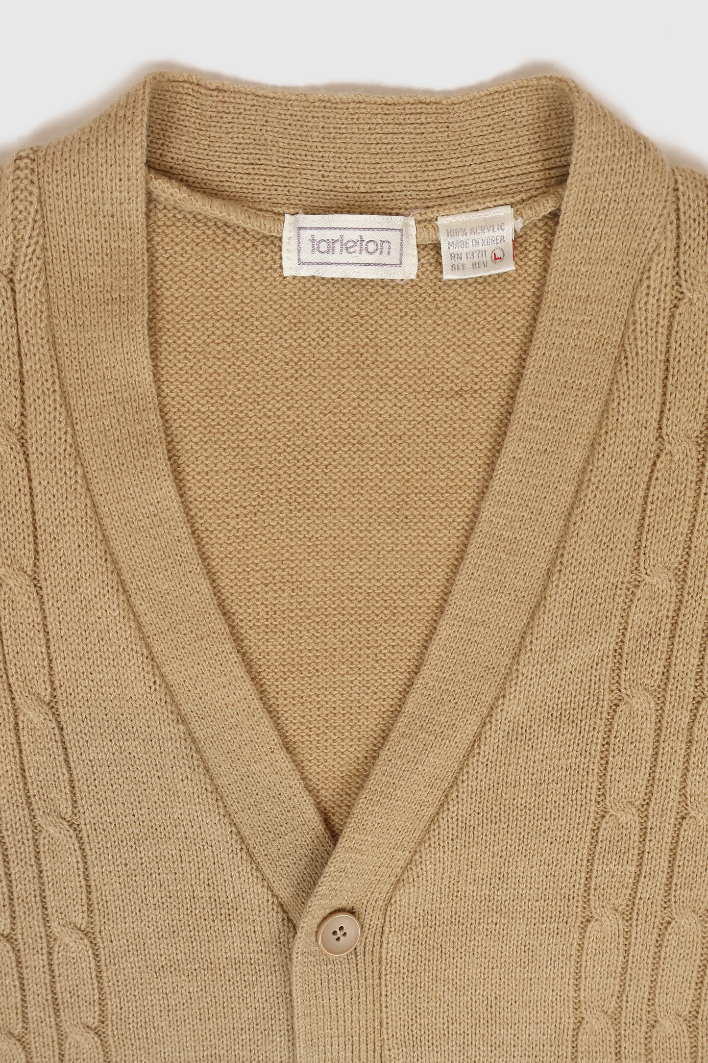 Vintage Cardigan Sweater Vest 02 Image 3