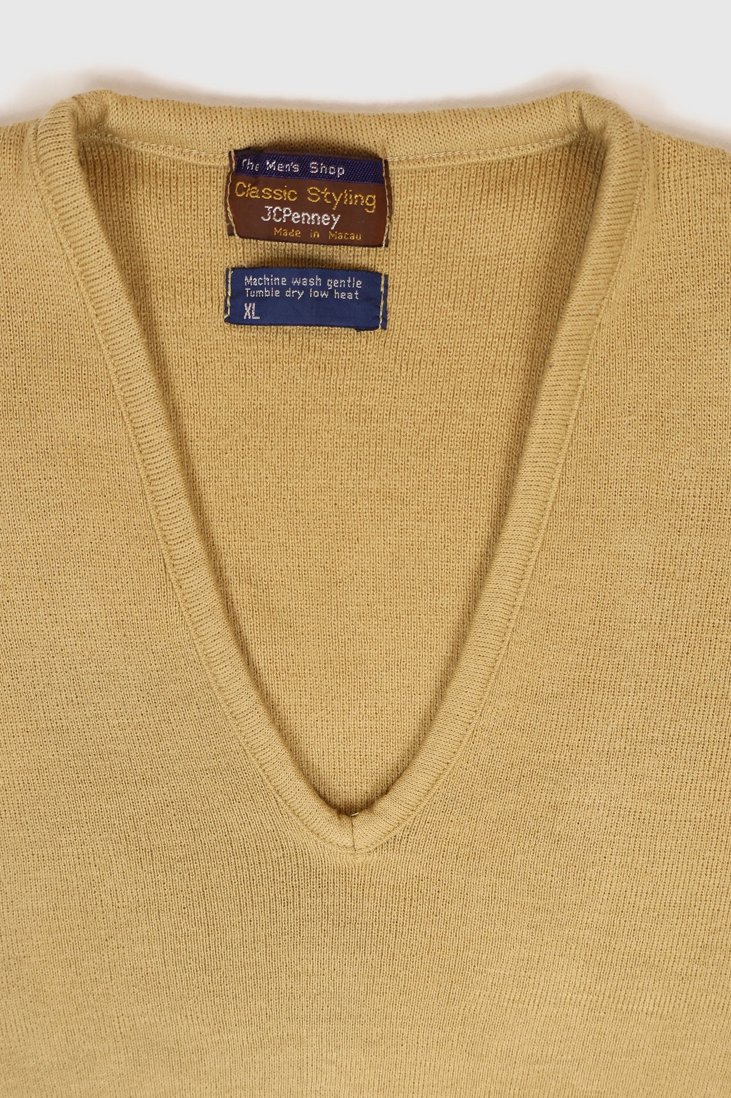 Vintage Brown Sweater Vest Image 2