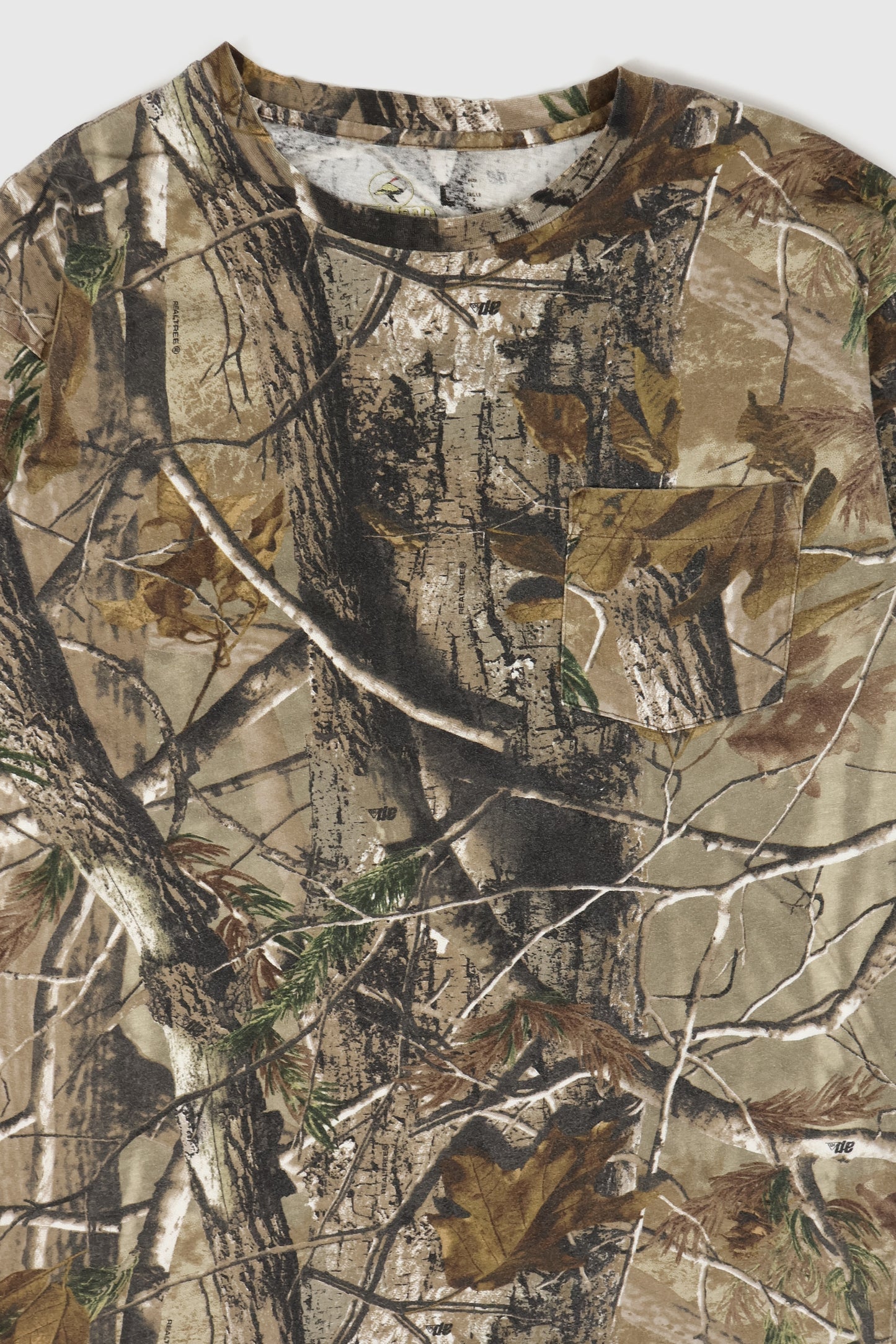 Vintage Real Tree Camo Long Sleeve Tee 01