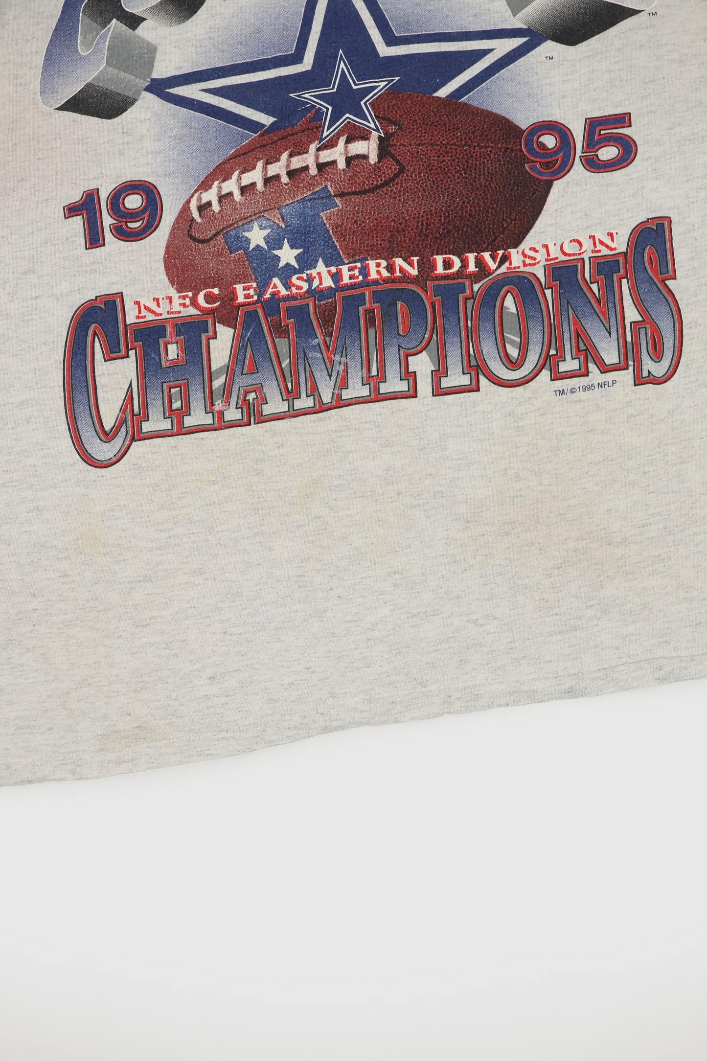 Vintage Dallas Cowboys 1995 NFC East Champions Tee Image 3